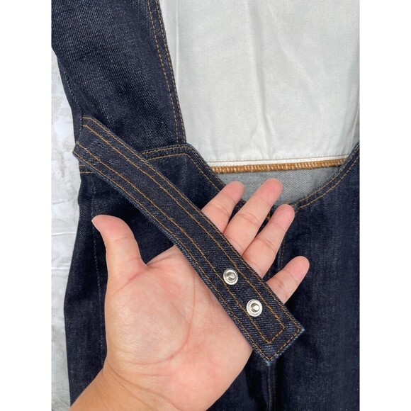 ALEXACHUNG cut out Denim Minidress size 6 - Picture 9 of 12